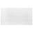 Allessandra White And Chrome Rectangular U-Shaped Base Dining Table