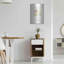 Art mural en métal luxueux «Lazy Days» par Ann Kelle Designs, 16 po x 24 po