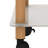 Table d'appoint moderne avec tablettes de rangement