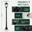 Lampadaire transparent Delna (double)