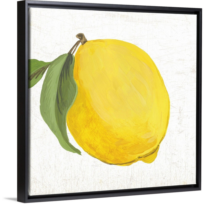 «Sweet and Sour» par Aimee Wilson - reproduction d'art, Toile avec cadre noir, H 26 po x l 26 po x P 1,75 po