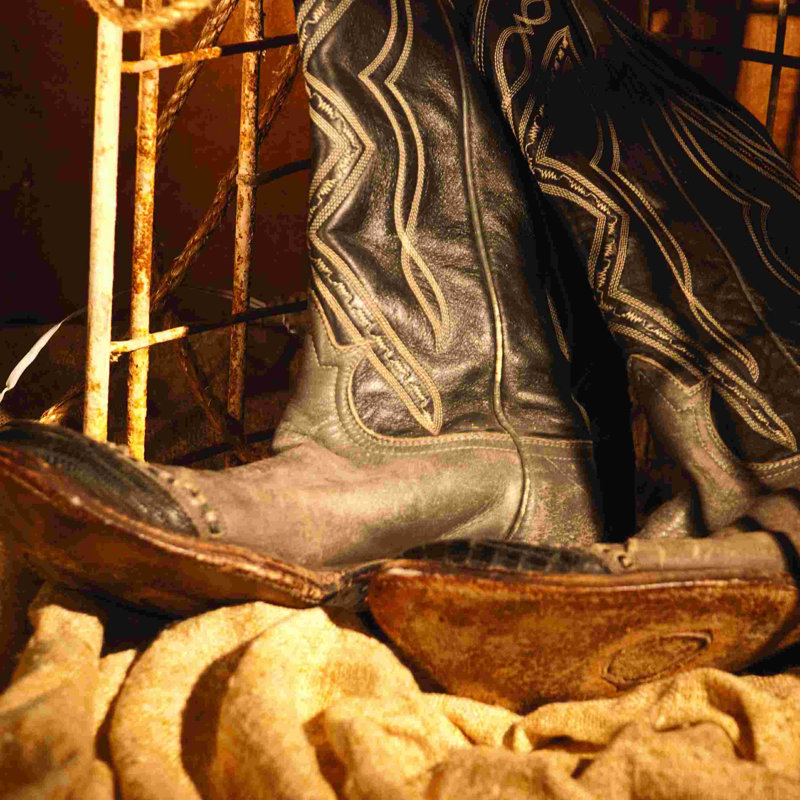 " Western Boots 2 ", 30" H x 30" W  