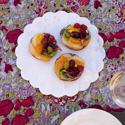 Jardin Handmade Floral Tablecloth