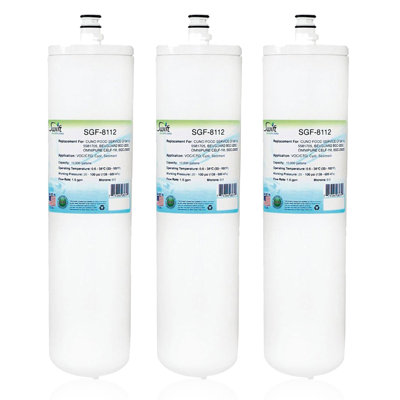 Swift Green Filters SGF-8112S Compatible Commercial Water Filter for CFS8112-S, 5581708,CFS8812X-S, 5601103, BGC-2200S,BGC-2200S,BGC-2100 -3 pack.
