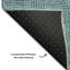 Tapis géométrique de qualité supérieure lavable à la machine Cossette AMF1057-380493605