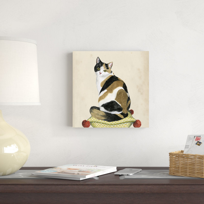 Lady Cat III, H 12 po x l 12 po x P 1,25 po