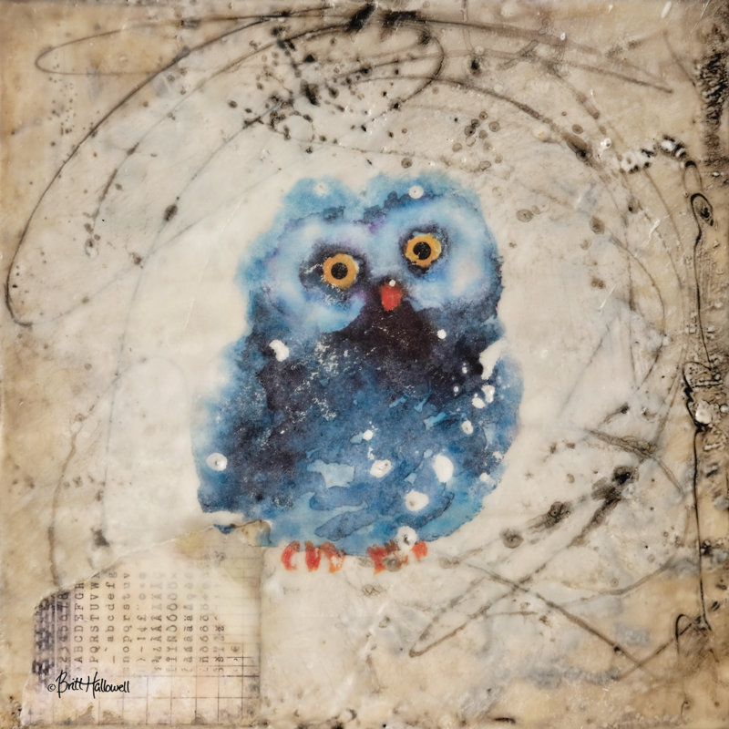 «The Wonder Years» par Britt Hallowell - reproduction imprimée, H 30 po x l 30 po, Toile tendue
