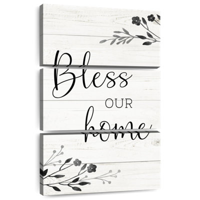 Plaque murale Kema Bless Our Home
