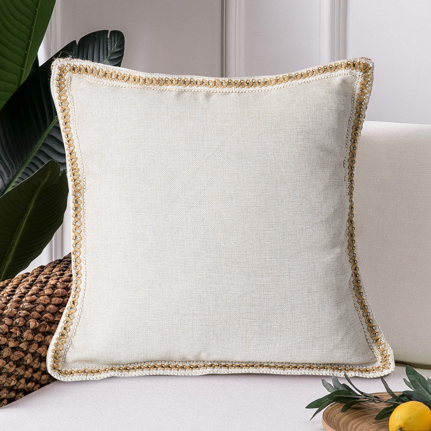 Color Pillow Cover, Nature, Square 18"