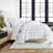 Stone All Season Down-Alternative Comforter Set in Cabbage Rose Stripe-921319410