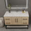 Meuble-lavabo mural avec lavabo et support en acrylique renforcé Victoria-98932834