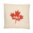Eh? In A Red Maple Leaf With Feather Down Insert Pillow