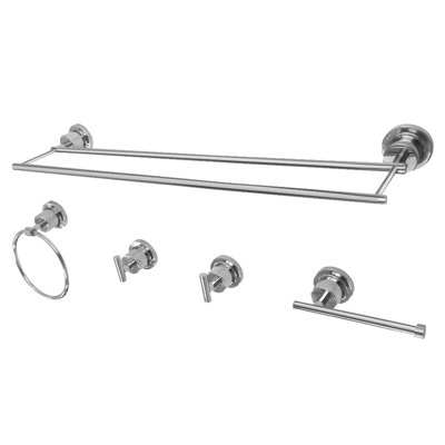Kingston Brass Concord 5-Piece Bathroom Hardware Set