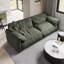 Coussin de canapé modulaire en polyester vert-17406414-17406402