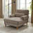 Jazier Upholstered Chaise Lounge with Adjustable Backrest-891024992