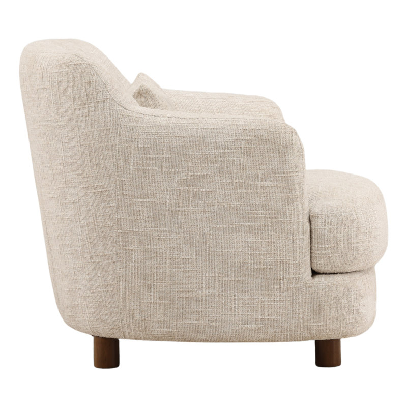 Saylor Occasional Chair Brown, Cream