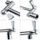 11" Solid Brass Shower Head Extension Arm With Lock Joints Adjustable Height