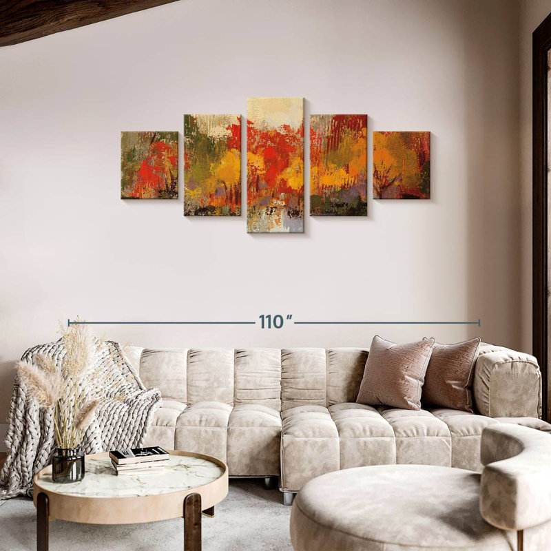 Fall Riverside II, 36" H x 80" W