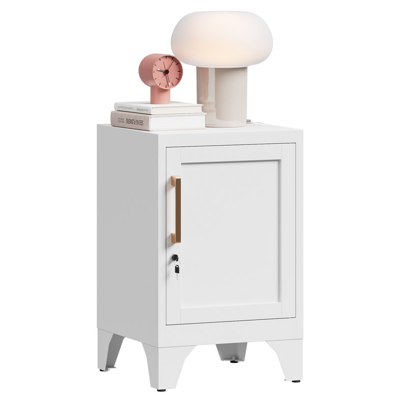 Table de bout blanche
