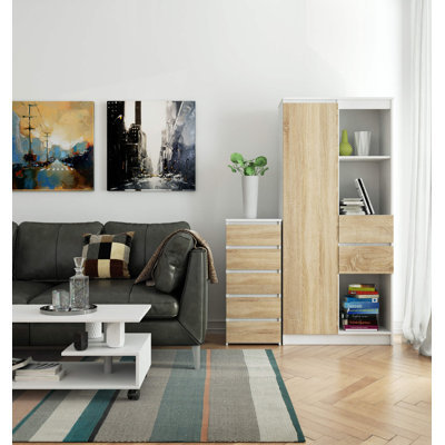 Solanus 5 -Drawer Console