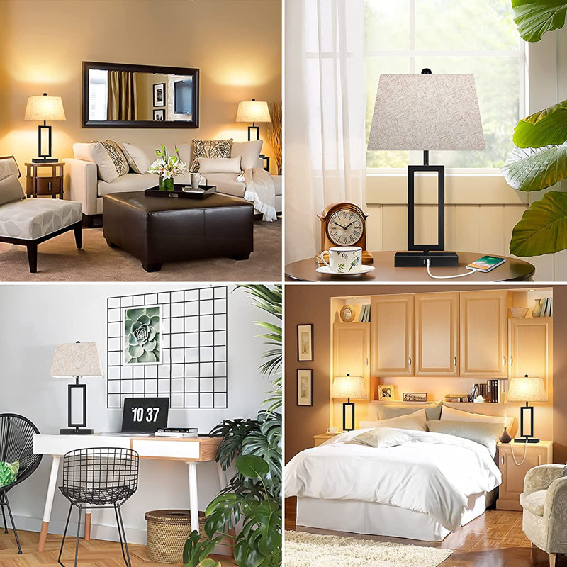 Auzhane Metal USB Table Lamp