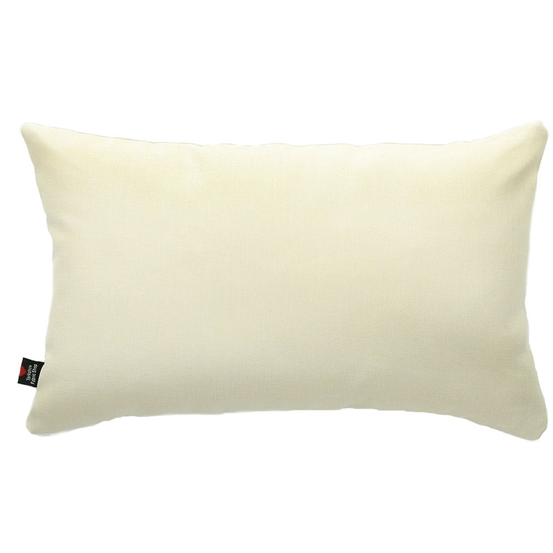 Alois Rectangular Cushion, White