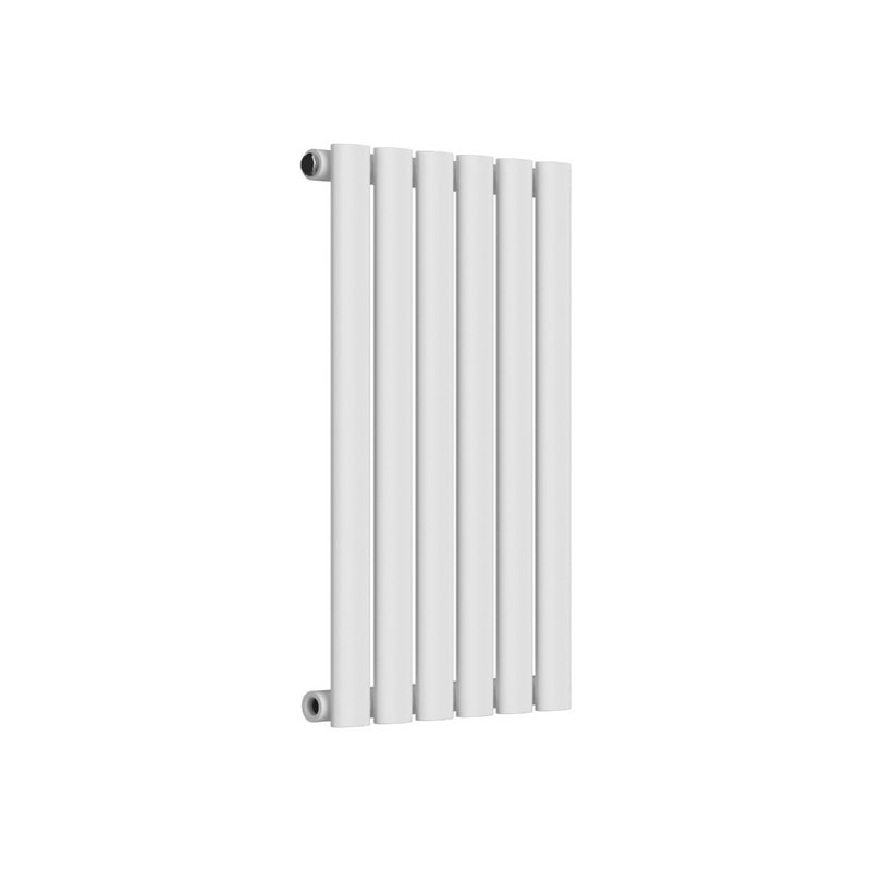 Oval Panel Radiators, 23cm H x 14cm W x 3cm D, White