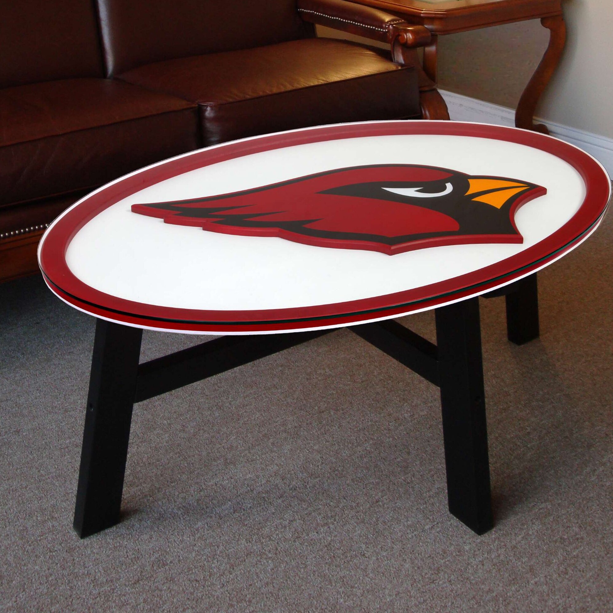 Kansas City Chiefs 25 Layer Lighted StadiumView End Table