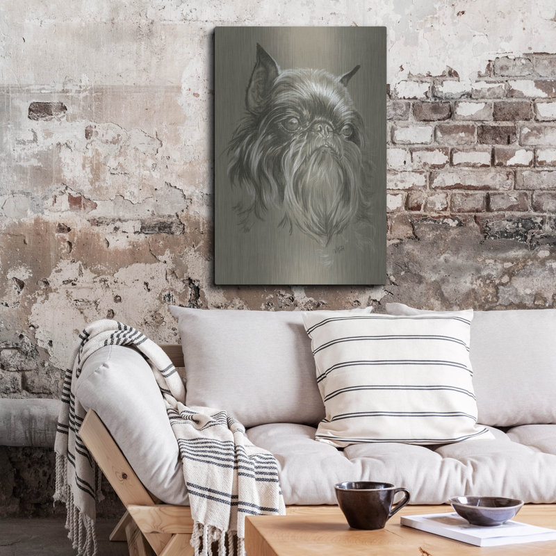 «Brussels Griffon 2» par Barbara Keith, H 36 po x l 24 po