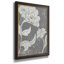 Grayscale Garden I, toile encadrée de qualité supérieure - prête à être accrochée-1717094655-1731390275