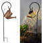 Lampe solaire pour jardin avec bouilloire
