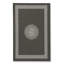 Tapis brun tissé à motif traditionnel lavable Mosso-756784012