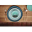 Gemstone Lapis Lazuli Stoneware Dinner Plate