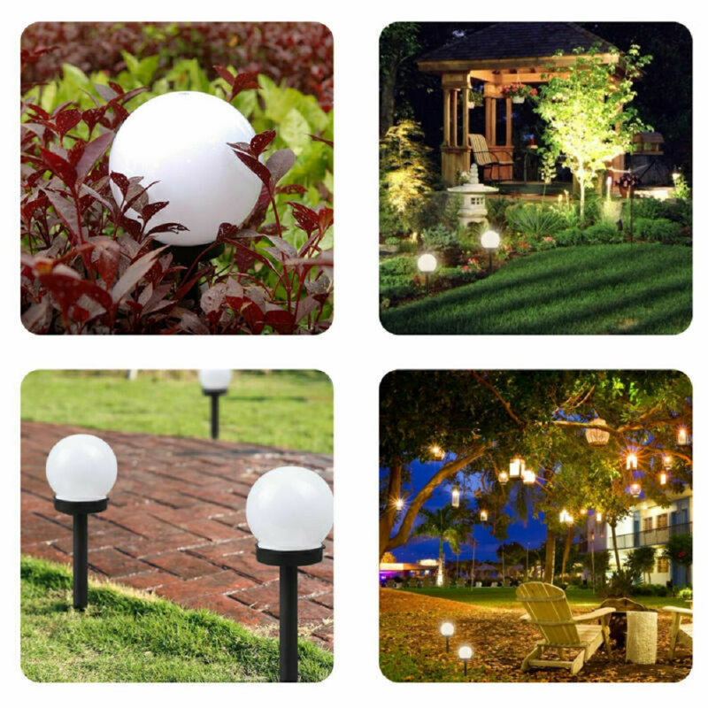 Satin Black Solar Powered Integrated LED Pathway Light Kit
