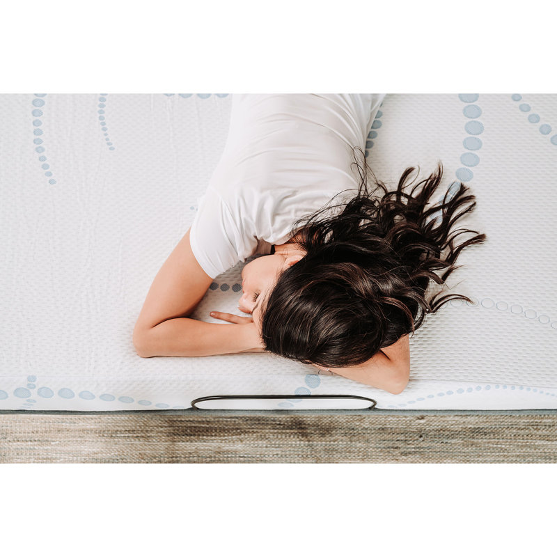 Literie 8 po en mousse à mémoire de forme pour lit simple TG