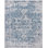 Oriental Area Rug in Blue/Ivory