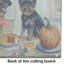 Planche à découper en verre Affenpinscher