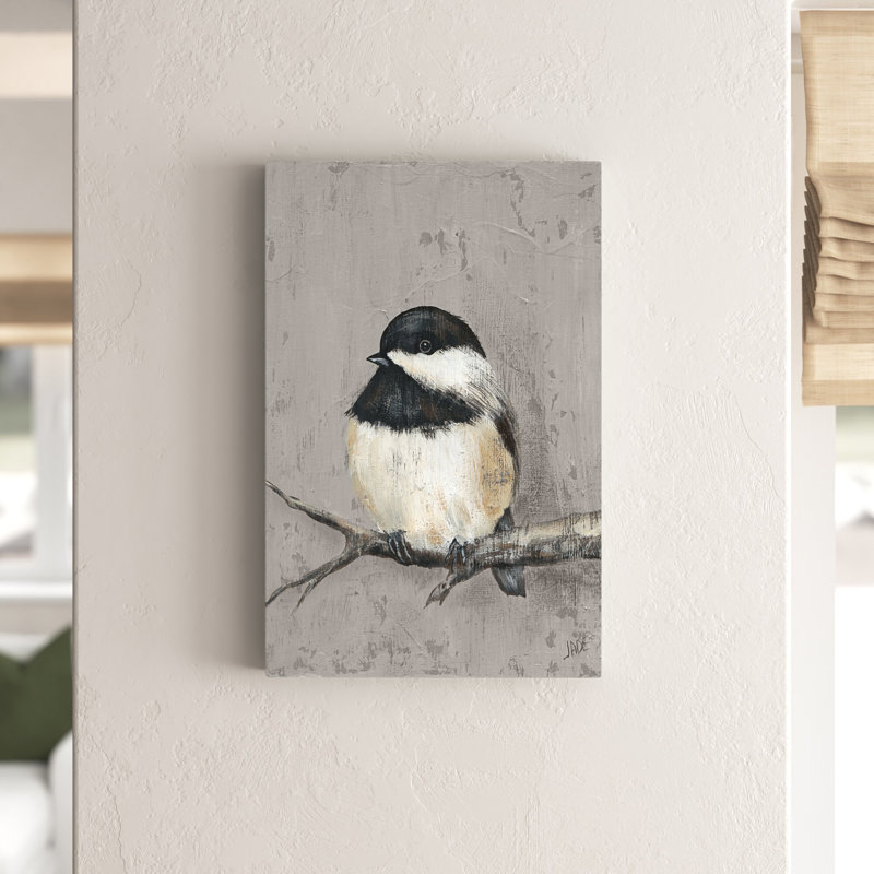 Winter Bird IV by Jade Reynolds - Wrapped Canvas Painting Print, 30cm H x 20cm W, Wrapped Canvas