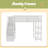 Loft Bed With Shelves, Storage Staircase, Small Wardrobe And White LED Light-413165436