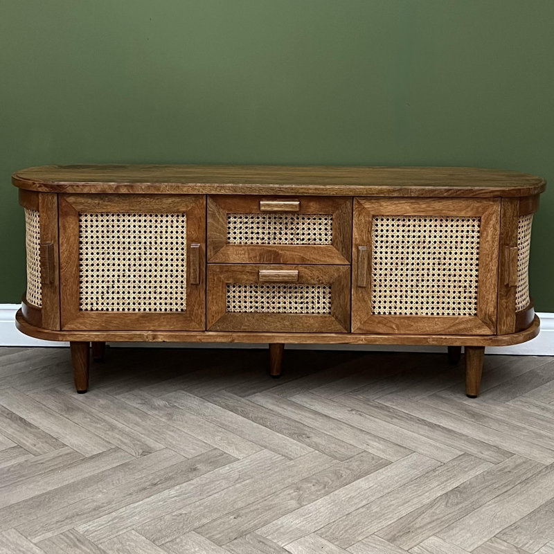 Alvine Unfinished TV Stand for TVs up to 65"
