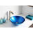 ANZZI Clavier 16.5 " Tempered Glass Circular Bathroom Sink