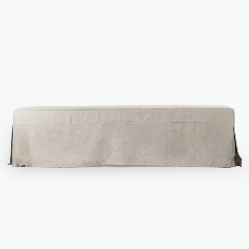 Sadie Linen Upholstered Bench