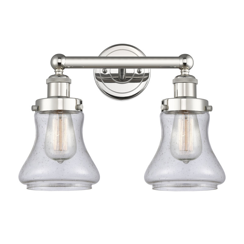 Asadbek 2 - Light Dimmable Vanity Light, Mercury, Polished Nickel