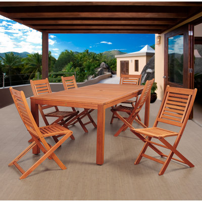 Ensemble repas 7 pièces Bubacarr International Home