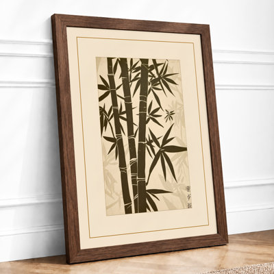 Bamboo Study Botanical - Framed Print