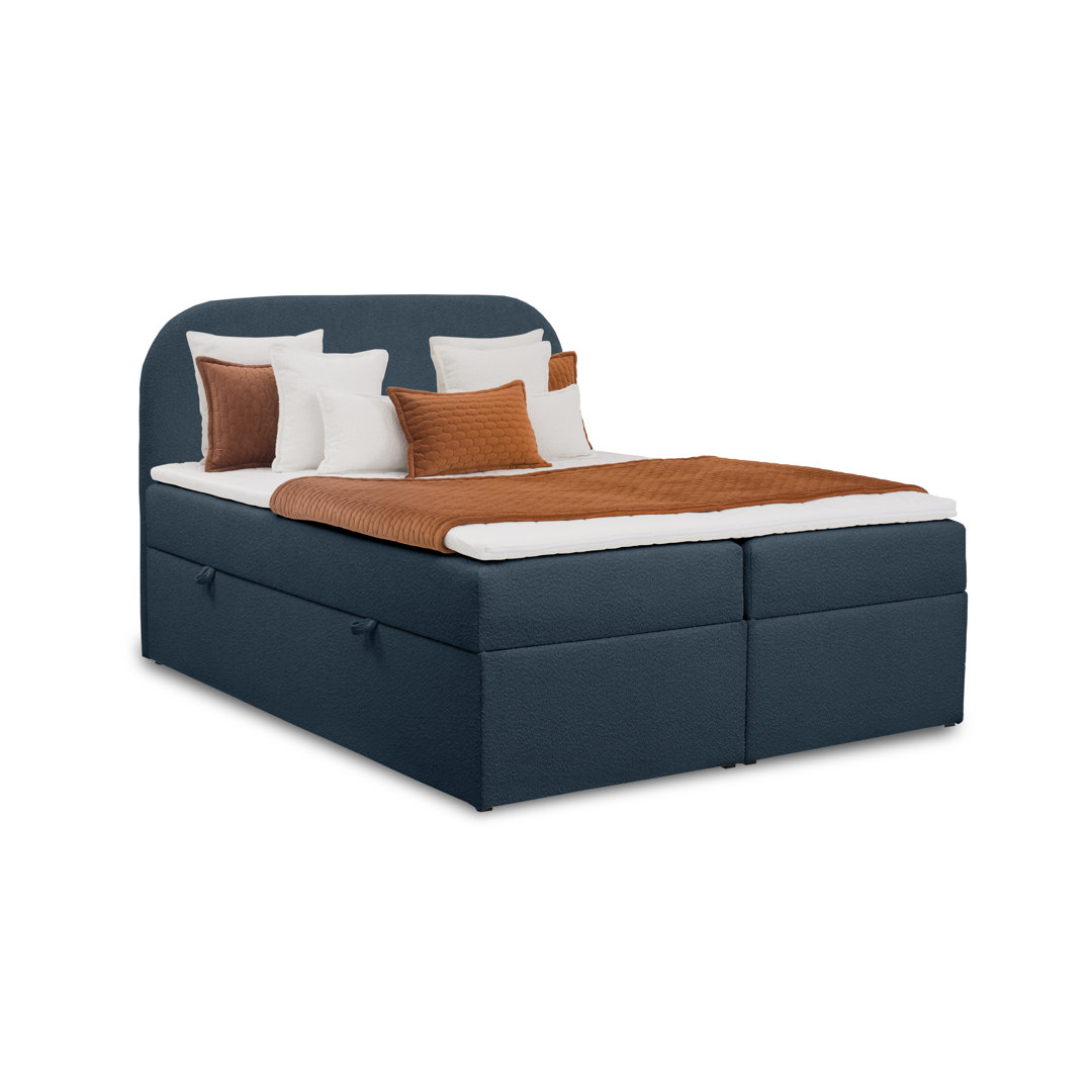 Boxspringbett Pim mit Topper und Bettkasten