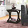 Galesville C-shaped Base End Table