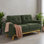 Canapé capitonné 67,72 po Mid-Century