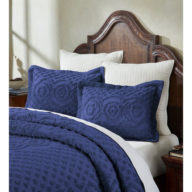 Taie d'oreiller standard Heirloom, Marine, Taie décorative standard