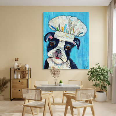 «Mix A Lot Chef Dog Canvas», conception par Lisa Morales